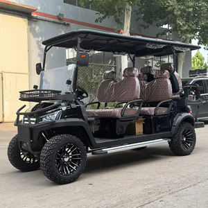 Voiturette de golf électrique 6 places 72V 60V, version tout-terrain, batterie lithium, contrôleur AC 4KW, certifiée CE, autonomie 70-90 km - Product Image 4