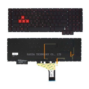 Teclado Retroiluminado <span class=keywords><strong>17</strong></span>-AN para HP <span class=keywords><strong>Omen</strong></span> <span class=keywords><strong>17</strong></span>-AN101NW <span class=keywords><strong>17</strong></span>-AN010NW, Repuestos de Teclado para Portátil - Product Image 1