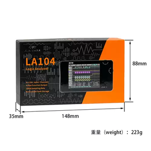 Mini analizador lógico Digital <span class=keywords><strong>Dso</strong></span> La104, <span class=keywords><strong>osciloscopio</strong></span> de frecuencia de muestreo máxima de 2,8 mhz, pantalla de 100 pulgadas, 4 canales programables - Product Image 6