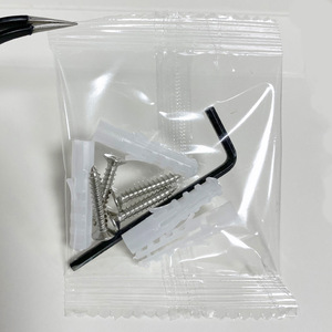 Factory Customized Bag <strong>Small</strong> Package for <strong>Screw</strong> + Anchor Hardware <strong>Screw</strong> PE Bag Sealed Hardware Kit - Product Image 6