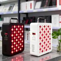 Panel de Terapia LED de Luz Roja e Infrarroja Cercana REDSKY para el Cuidado de la Salud, con Calentamiento, Enchufe Estadounidense, 60 LED, 2 Años de Garantía, para la Cara