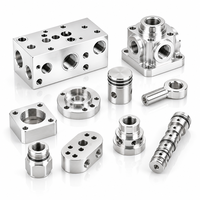 Piezas de Mecanizado CNC de Precisión, Componentes Mecanizados Personalizados, Fresado, Torneado, Proveedor OEM, Acero Inoxidable, Aluminio para Mecanizado