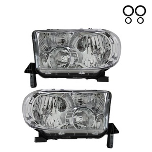 Auto parte cromo medio montaje faro para <span class=keywords><strong>Toyota</strong></span> <span class=keywords><strong>Tundra</strong></span> 2007-2013 - Product Image 2