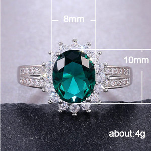 Anello ovale minimalista da donna, moderno e semplice, accessorio di moda per l'uso quotidiano - Product Image 5