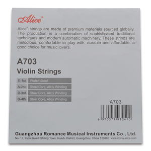 Alice A703 <strong>Violin</strong> <strong>String</strong> Stainless Steel Steel Core White Bronze Wound <strong>Violin</strong> <strong>String</strong> <strong>Violin</strong> Parts - Product Image 4