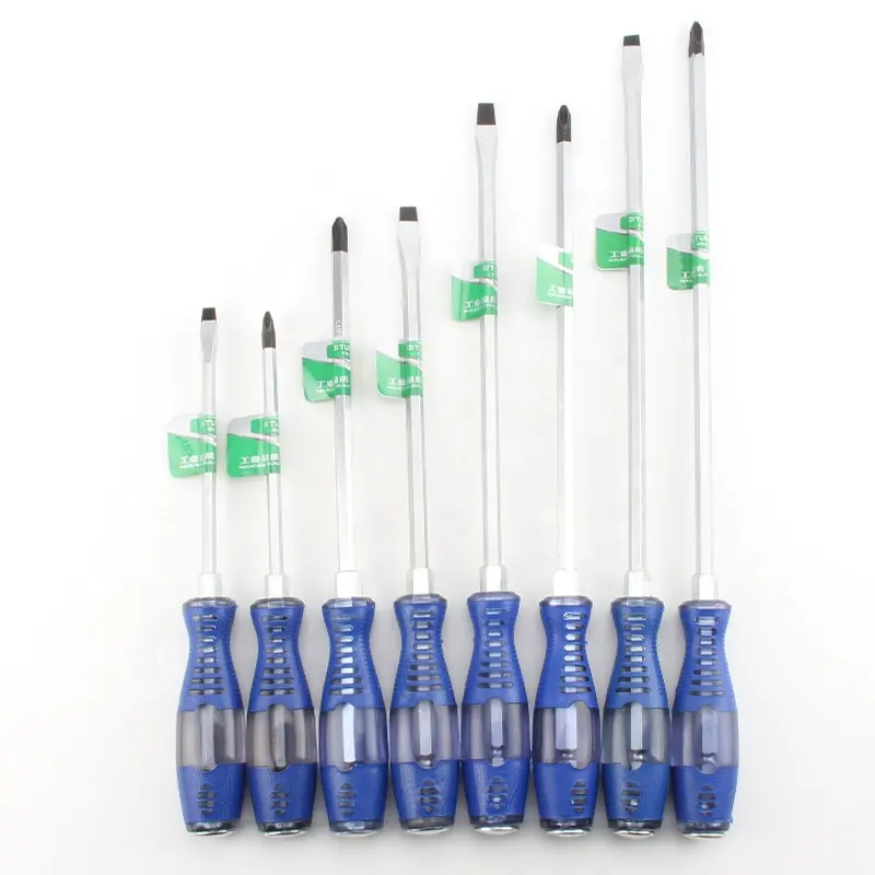 Super high quality slotted Phillips screwdriver with Magetic head