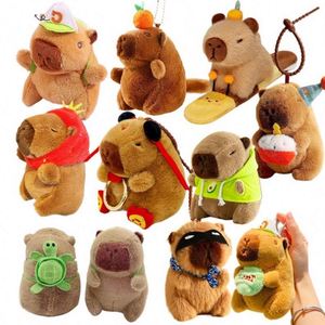Custom <b>Plush</b> Keychain Toy for Girls Anti-Stress <b>Cat</b> Stuffed Animal Capibaras Plushies School Friendly <b>Plush</b> Toy - Product Image 5
