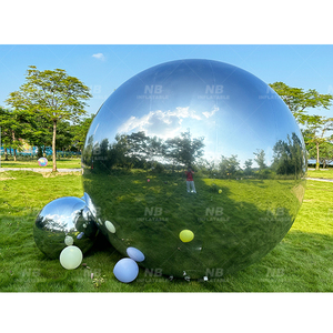 Customized Size <b>Mirror</b> <b>Ball</b> for Advertising Balloon Inflatable Large Outdoor Decoration Sliver Inflatable <b>Mirror</b> <b>Ball</b> Inflatable - Product Image 1