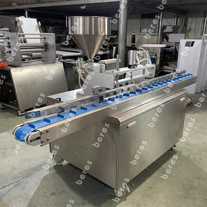 Máquina automática <span class=keywords><strong>de</strong></span> llenado <span class=keywords><strong>de</strong></span> panadería con 6 cabezales inyectoros <span class=keywords><strong>de</strong></span> crema para croissants y donuts - Precio - Product Image 5