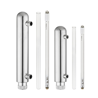 Lampe UV 55W pour traitement de l'eau, 12 GPM, pour systèmes de filtration d'eau par osmose inverse