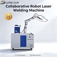 Robot collaboratif CE pour soudage laser, 6 axes, 3000W, sans programmation, sans éclaboussures, sans meulage pour le métal