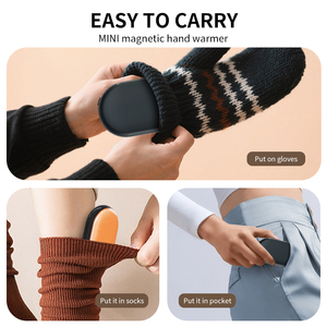 Hot Phong Cách Có Thể Sạc Lại Xách Tay Tay Ấm Hơn Ba Có Thể Điều Chỉnh Nhiệt Độ Mức Độ 2200MAh Pin Từ Tay Chân Ấm - Product Image 2