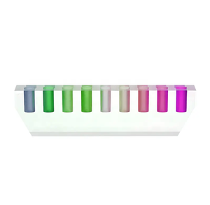 Aangepaste Rechthoek Helder Acryl Olie Menorah Houder Lucite Kaarshouder Voor Judaica Hanukkah - Product Image 6