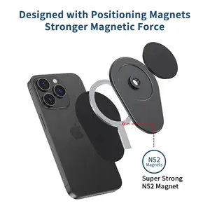 New Product 2024 Magnetic Griptok Phone Socket Magnetic Phone Grip Popping Socket Phone Stand For Maxsafe Grip For IPhone 14