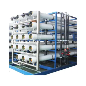Fabrika maliyeti için 100ton yüksek verim endüstriyel ters osmozlu su arıtma sistemi makine tuzlu su arıtma ekipmanları