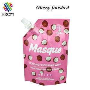 ถุงที่กำหนดเองที่มีโลโก้พลาสติกยืนขึ้นกันน้ำ100มิลลิลิตรน้ำผลไม้นมกระเป๋าพวยถุงของเหลว - Product Image 5