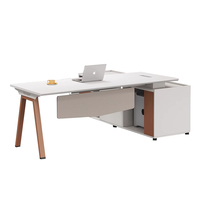 Mobilier de bureau pour chef de bureau Table de bureau exécutive pour chef d'entreprise Table de bureau de luxe pour chef d'entreprise