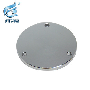 Nivel de burbuja circular metálico Heng Da Shui Ping Yi, mini nivel de burbuja de grado industrial con precisión de 360 grados - Product Image 2