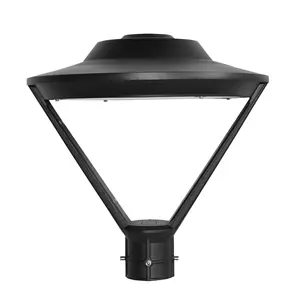 Poteau lumineux LED de jardin, éclairage de rue détachable en aluminium moulé sous pression, éclairage d'extérieur 30w 50w 80w pour parc