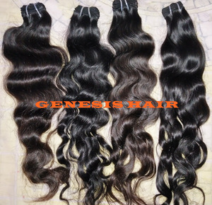 Extensiones de cabello humano 2021, pelo virgen liso, ondulado y rizado, sedoso, gran oferta - Product Image 2