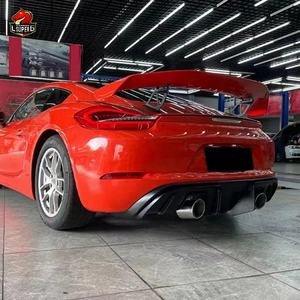 Nouveau kit carrosserie <span class=keywords><strong>LeGai</strong></span> en fibre de carbone FRP pour 987 Cayman Boxster Cayenne Pare-chocs avant/arrière Spoiler Embouts d'échappement 100% - Product Image 6