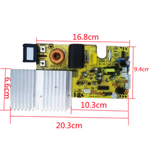 Carte de circuit pour cuisinière à induction électrique 20,3 cm x 9,4 cm, bobine en alliage d'aluminium et cuivre, pièce de rechange ménagère - Product Image 1