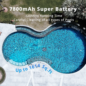 Aspirateur de <span class=keywords><strong>piscine</strong></span> robotique <span class=keywords><strong>Robot</strong></span> d'escalade mural Nettoyeur automatique de <span class=keywords><strong>piscine</strong></span> adapté aux murs et sols de <span class=keywords><strong>piscine</strong></span> de 1614 pieds carrés Noir - Product Image 6