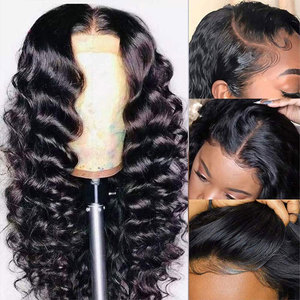 Parrucca anteriore in pizzo con onda profonda HD 13x6 parrucche brasiliane per capelli umani per donne nere Best-seller <span class=keywords><strong>Black</strong></span> <span class=keywords><strong>Friday</strong></span> - Product Image 2