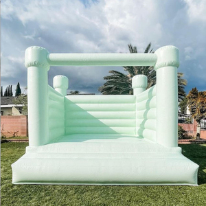 Qualité commerciale enfants grande grande taille <span class=keywords><strong>blanc</strong></span> moderne fête de mariage événement saut maison gonflable mini videur lune marche château gonflable - Product Image 2