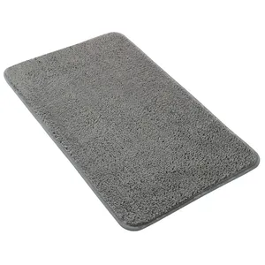 珊瑚绒织物浴垫安全柔软快干吸水蓬松地毯适用于浴垫超吸水浴垫