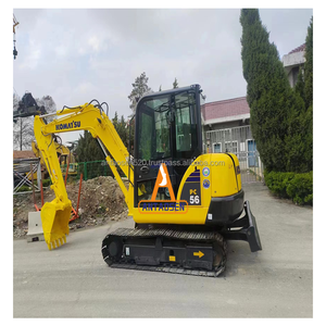 Excavatrice Komatsu d'occasion PC56-7 d'origine japonaise de bonnes performances avec moteur Yanmar, pompe de boîte de vitesses à bas prix - Product Image 4