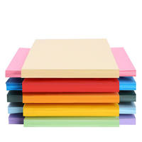 100 feuilles 70gsm 80gsm papier origami double face A4 couleur papier coloré carré de taille personnalisée pour papier d'artisanat bricolage