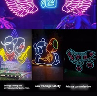 12V RGBIC Ours LED Bande IP65 Silicone Flexible Néons pour Extérieur Noël Mur Fond Voiture LED Bar Paysage