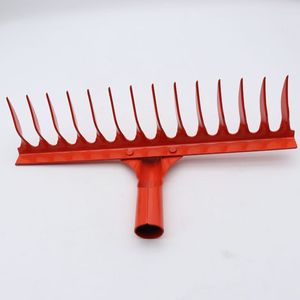 หัวคราดเหล็กเกรดอุตสาหกรรม <span class=keywords><strong>Arowana</strong></span> จากโรงงานโดยตรง ขนาด 6T/7T/8T/10T/12T/14T/16T พร้อมด้ามไม้ยาว 1.2 เมตร สำหรับงานเกษตร - Product Image 3