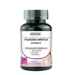 健康ハーブサプリメントPuerariaMirificaエキスPuerariaMirificaカプセル乳房拡大用 - Product Image 1