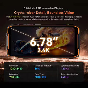 Blackview OSCAL PILOT 3 5G AI Smartphone resistente Nuevo 6,78 \ "2,4 K Pantalla 120Hz 12GB 256GB MTK 6300 Octa Core LTE 7500Amh Teléfonos - Product Image 3