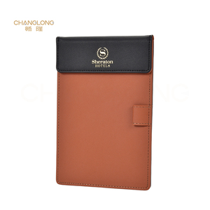 Portablocco Personalizzato in Ecopelle PU di Lusso, Durevole, per Hotel, Organizzatore per Appunti e Documenti, Cancelleria per Camere Ospiti - Product Image 1