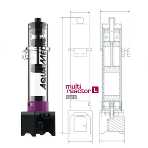 Reactor para <span class=keywords><strong>Acuario</strong></span> Moderno AB SML, Diseño de Doble Cámara, Control de Flujo Inteligente, Ahorro de Energía, Reduce <span class=keywords><strong>NO3</strong></span>, Capacidad de 500L - Product Image 2