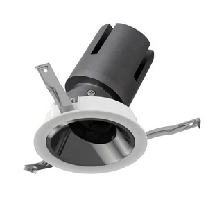 9W bigsize encastré vers le bas cadre léger rond profond cob anti-éblouissement <span class=keywords><strong>dimmable</strong></span> ip20 <span class=keywords><strong>ip44</strong></span> <span class=keywords><strong>led</strong></span> spot downlight module