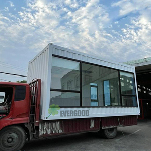 <span class=keywords><strong>Cabane</strong></span> modulaire de loisirs de jardin personnalisable, confortable et petite, avec salle de bain, préfabriquée, mobile, conteneur en acier de 20 pieds, maison de campagne - Product Image 3