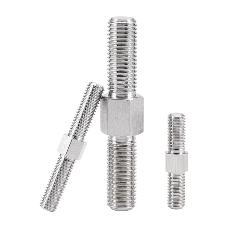 Stainless Steel Double headed Bolts Double