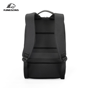 Kingsons Laptop <b>Backpack</b> 15.6 Inch Anti-Theft <b>Men</b> Business Commuter Bag Solid Color <b>Black</b> Green Blue - Product Image 2