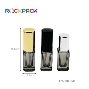 Mini 3ml hình chữ nhật hình dạng Glass Pocket mẫu chai nước hoa - Product Image 3