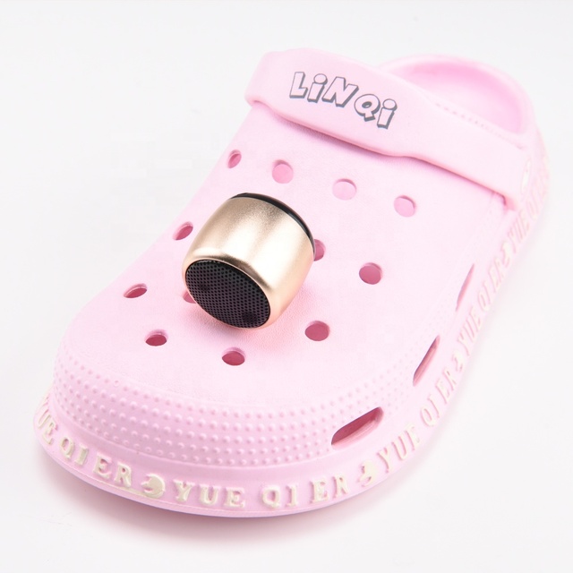 Clog Speaker Charms New Bluetooth Speaker TWS Stereo Sound Beyond Size OEM Factory