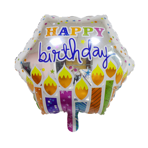 Llegada de <span class=keywords><strong>un</strong></span> nuevo gran forma redonda 32 pulgadas <span class=keywords><strong>Feliz</strong></span> cumpleaños globos de papel de aluminio globo de aire - Product Image 4