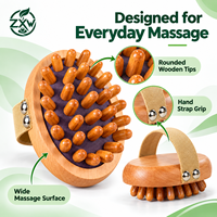 Brosse de massage en bois de hêtre pour le corps, outil de raclage des méridiens pour l'abdomen et les jambes, soulage la tension musculaire, vente en gros d'usine, OEM