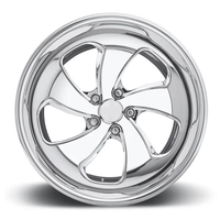 Jantes forgées sur mesure 17 18 19 20 21 22 23 24 pouces à cinq branches, à déport profond, entièrement chromées en alliage d'aluminium pour Chevrolet