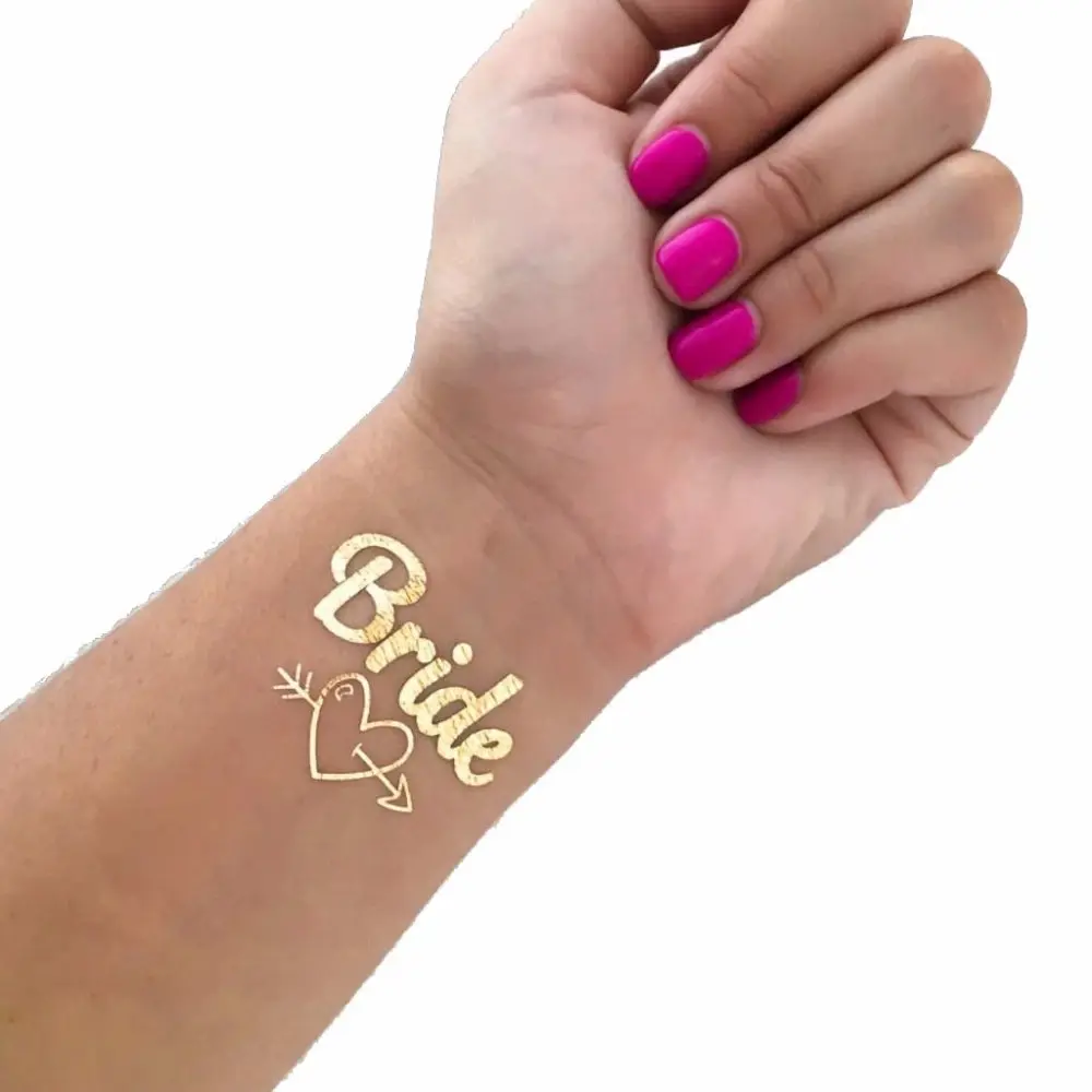 Modieuze Bedrukte Waterdichte En Lichtgevende Body Glitter Stickers Waterdichte Tattoo Stickers