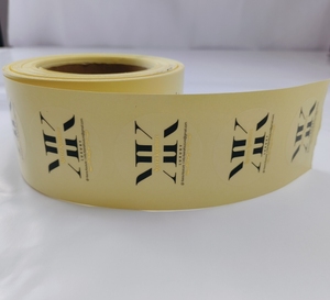 Personalized Gold Foil Stickers for Candle Packaging Waterproof Custom <b>Labels</b> - Product Image 1