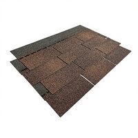 Genteng Aspal Modern Desain Cina 3-TAB, Genteng Metal Bitumen dengan Garansi 5 Tahun, Warna Sesuai Pesanan